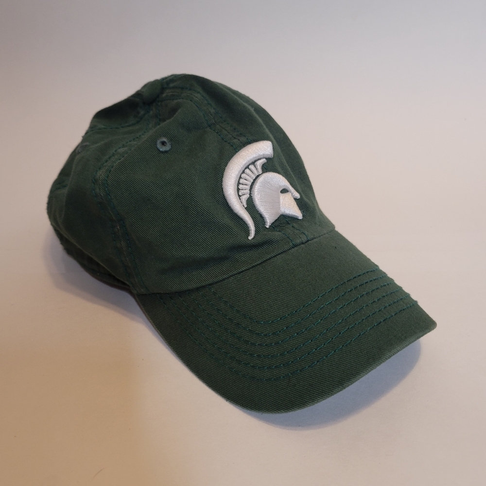 Michigan State Spartans Cap Hat Adult Green Strap Embroidered Top Of The World